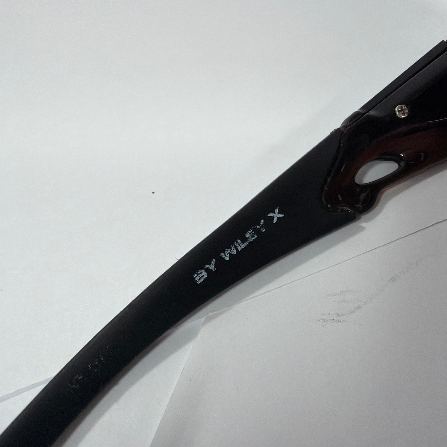 DVX Space DVX Z87-2 Black Wrap Sunglasses Orange Lens