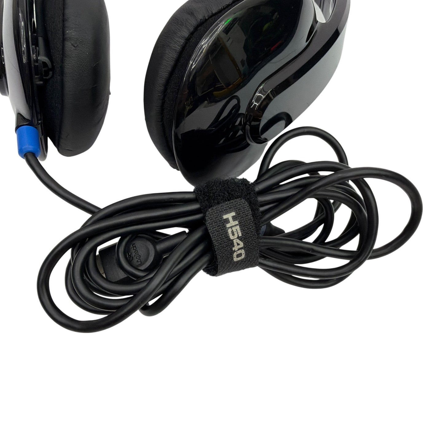 Logitech H540 USB Wired Stereo Headset with Mic Black 981-000510