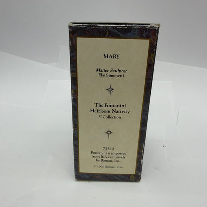 Fontanini Mary 72512 5 Inch Heirloom Nativity Figure with Box