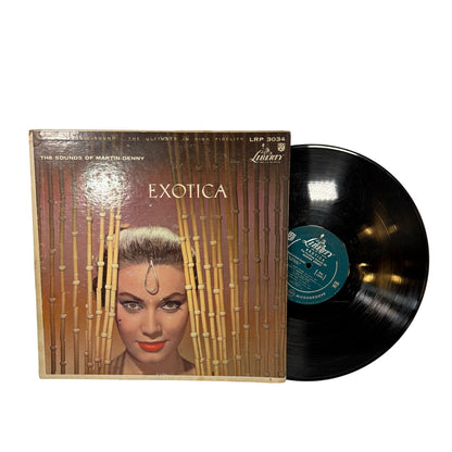 Martin Denny – Exotica LP Liberty Records LRP-3034 Vinyl