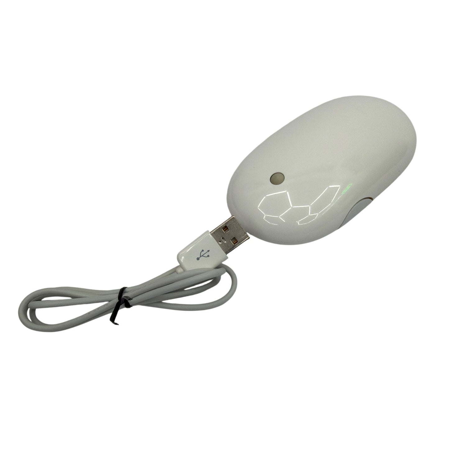 Apple Mighty Mouse A1152 Wired USB Optical Mouse White