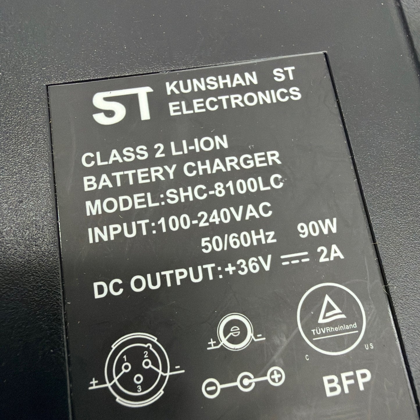 Kunshan ST Electronics SHC-8100LC 36V 2A Li-Ion Battery Charger