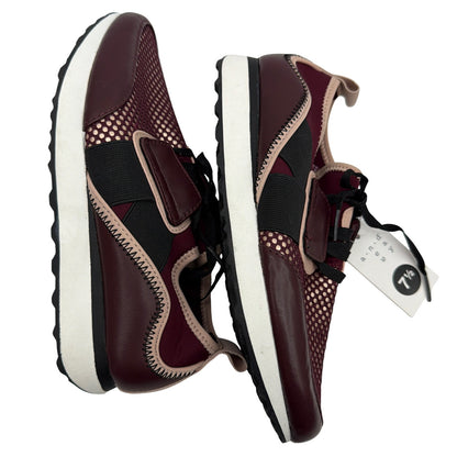 A New Day Women’s Burgundy Slip-On Sneakers Size 7.5