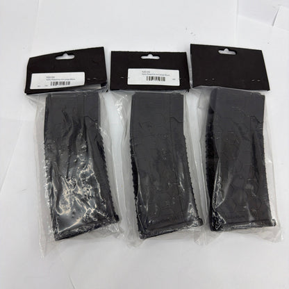 Lot of 3 Gelly Magazine M4 Large Black Gel Blaster Magazines Sealed