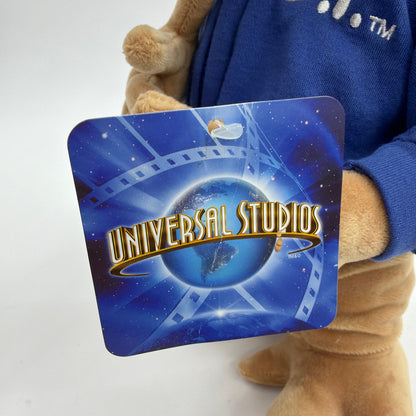 Universal Studios E.T. the Extra-Terrestrial Plush Blue Hoodie w/ Tag