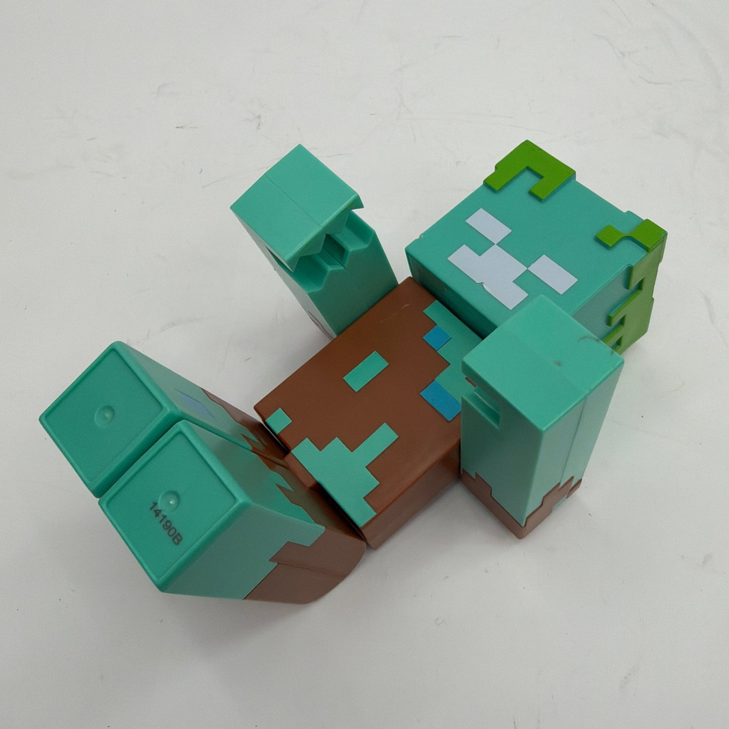 Mattel Minecraft Large Scale Drowned Action Figure 9 in