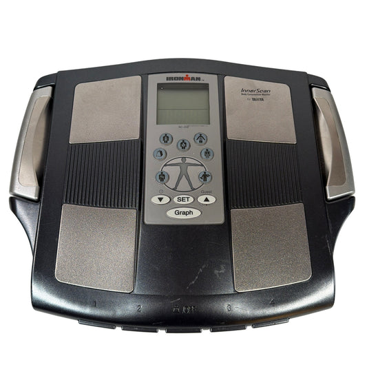 Tanita Ironman InnerScan Body Composition Monitor Scale BC-558 Tested Working