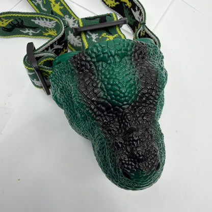 Roaring Dinosaur Head Lamp Green T-Rex USB Rechargeable Headlamp