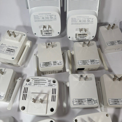 Mixed Lot Wi‑Fi Range Extenders Linksys Netgear TP‑Link Belkin Untested