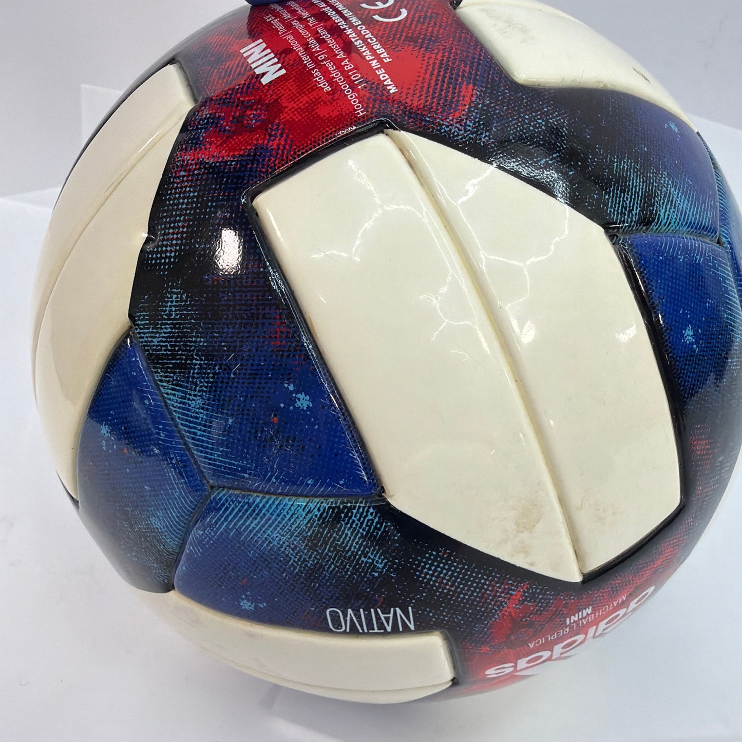 Nike MLS Mini Foam Soccer Ball DN8699 Red Blue White