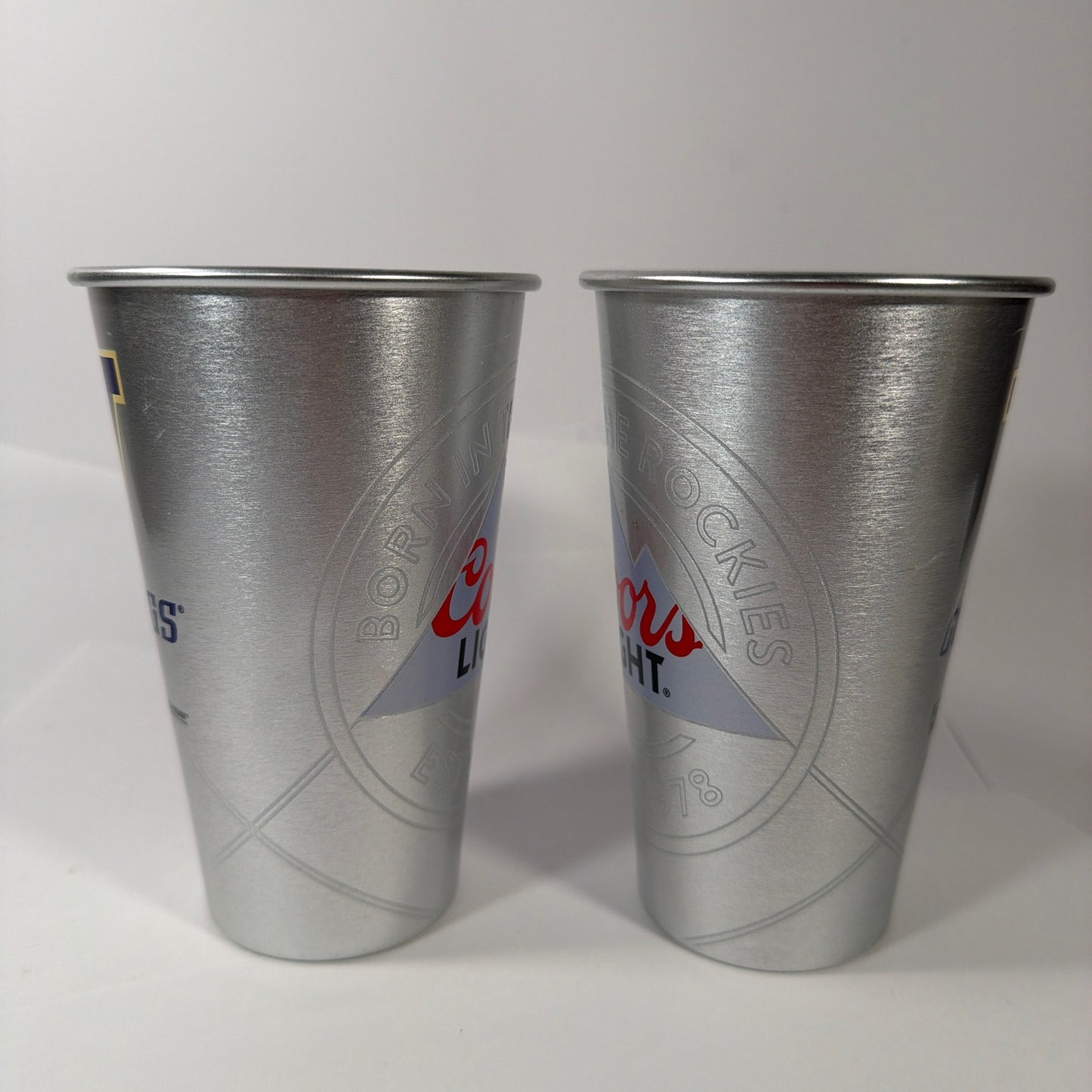 Coors Light Washington Huskies Aluminum Cups Set of 2 2019
