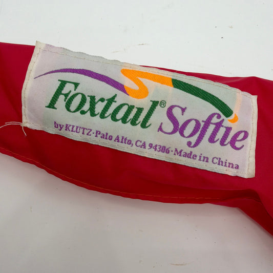 Vintage Klutz Foxtail Softie Catch Toy 36 Inch Multicolor