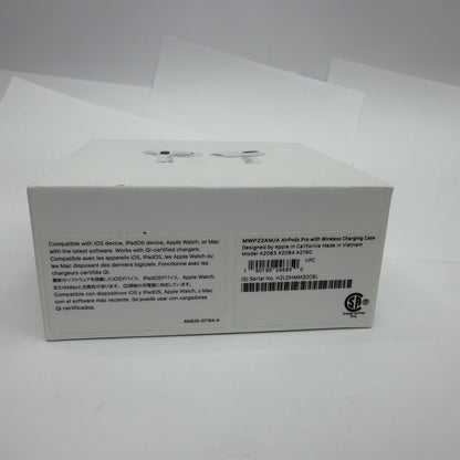 Apple AirPods Pro MWP22AM/A Empty Box Only with Inserts & Tips