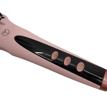 L'ANGE Heated Hair Straightening Brush Pink/Black SKU 2136/2137 Tested