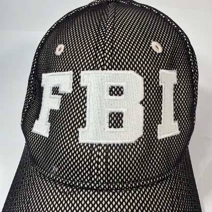 ML Authentic Headwear “The Coach” FBI Embroidered Mesh Baseball Cap One Size