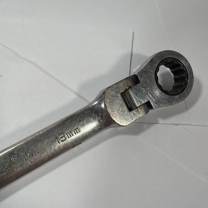 Pittsburgh Professional 13mm Flex-Head Ratcheting Combination Wrench CR-V Taiwan