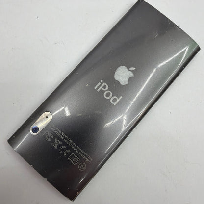 Apple iPod nano 5th Gen A1320 Gray For Parts Repair White Screen