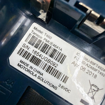 Motorola Talkabout T460 Two-Way Radio Blue Black Parts Repair