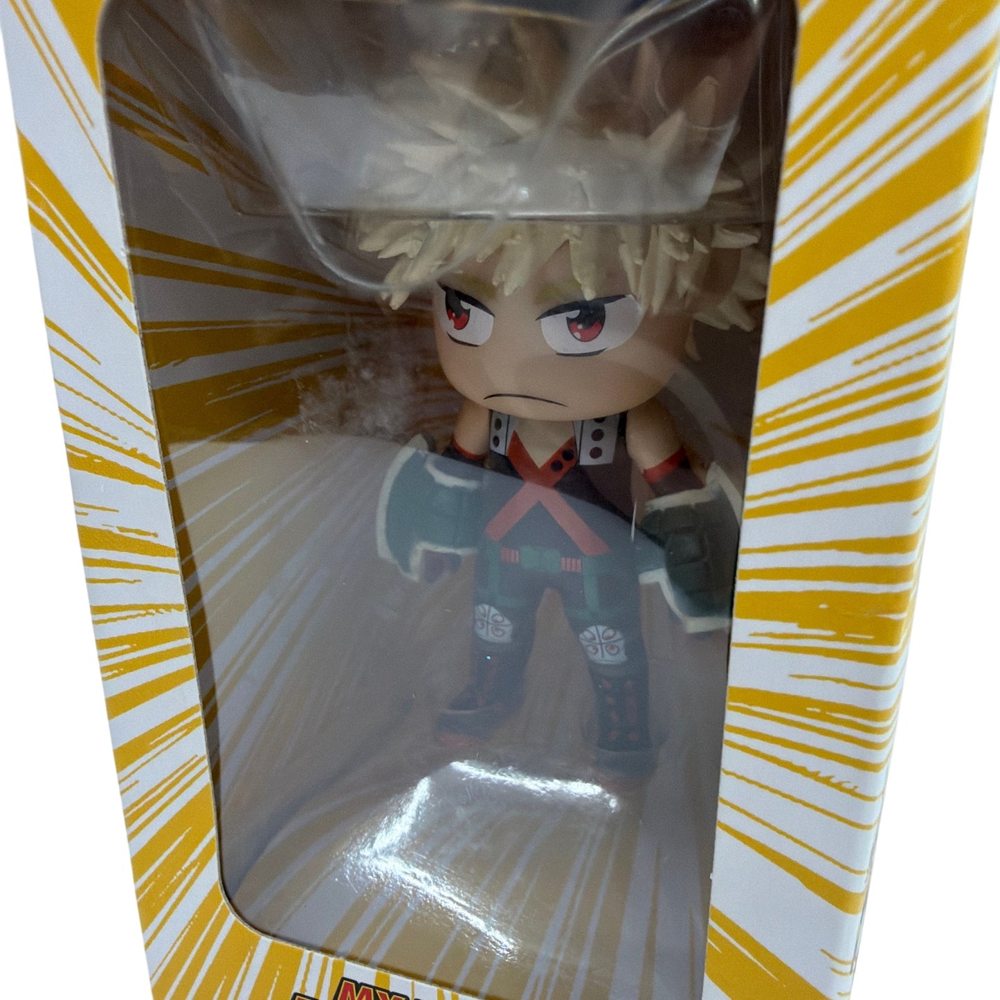 My Hero Academia Bakugo Holiday Ornament Kawaii Titans 3" Vinyl Figure Damaged