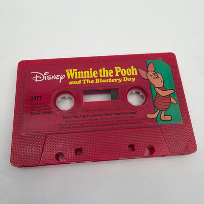 Disney Winnie the Pooh Cassette Tape Tigger Too Blustery Day 20TT