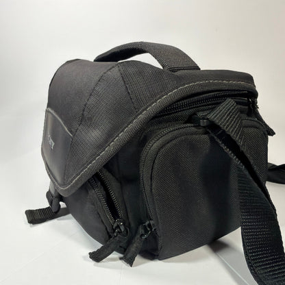 Sony LCS-U21 Padded Camera Carrying Case Bag Black with Dividers