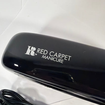 Red Carpet Manicure Portable Plug-In LED Nail Lamp LED-3C Black