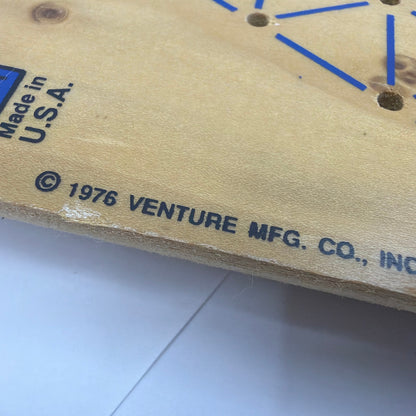 Vintage The Original I.Q. Tester Deluxe Edition Peg Game 1976 Venture Mfg