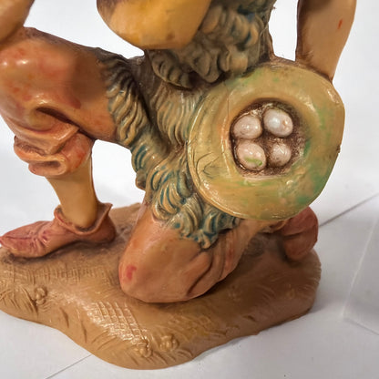 Fontanini by Roman Ezra 52554 Nativity Villager with Eggs Figurine 3 3/4 in