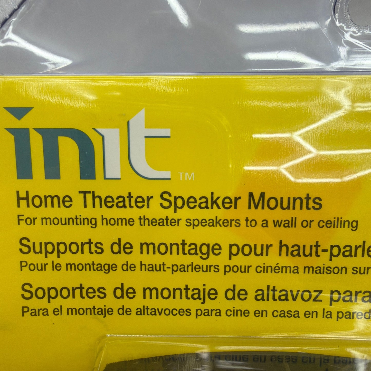 Init NT-SWM2B Home Theater Speaker Mounts 2-Pack Black
