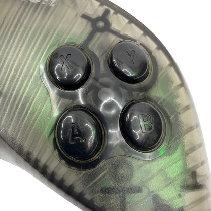 Microsoft USB Wired Game Pad Controller Translucent Smoke Gray Tested Working