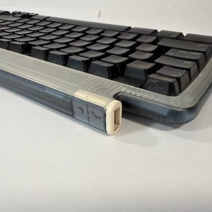 Apple USB Wired Keyboard Model M2452 Graphite/Translucent w/ Numeric Keypad