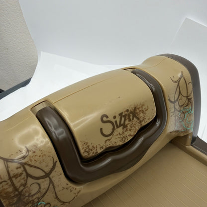 Sizzix BIGkick Model 02 Die Cutting Embossing Machine Brown Tan