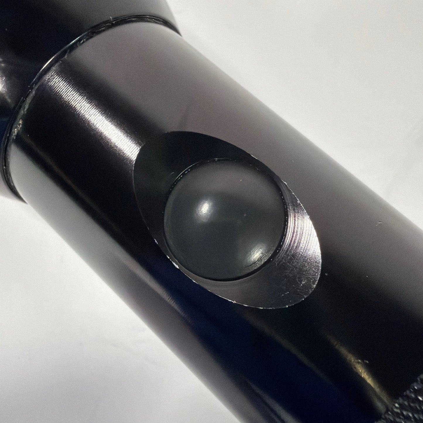 Maglite 4D-Cell Flashlight Black Tested Working With Extra Bulb No Batteries