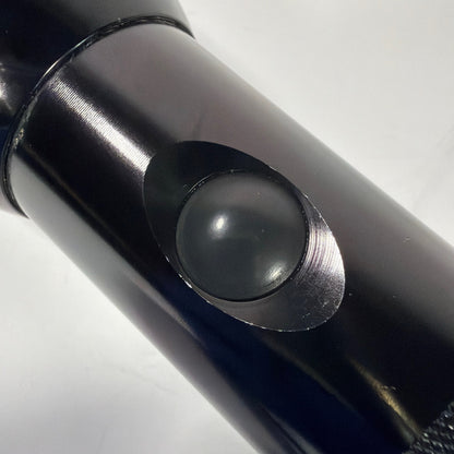 Maglite 4D-Cell Flashlight Black Tested Working With Extra Bulb No Batteries