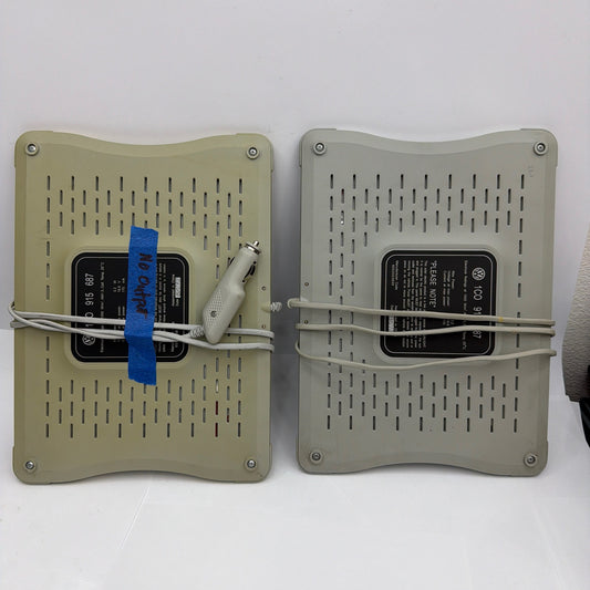 Lot of 2 Volkswagen 1C0 915 687 Solar Battery Charger Panels For Parts
