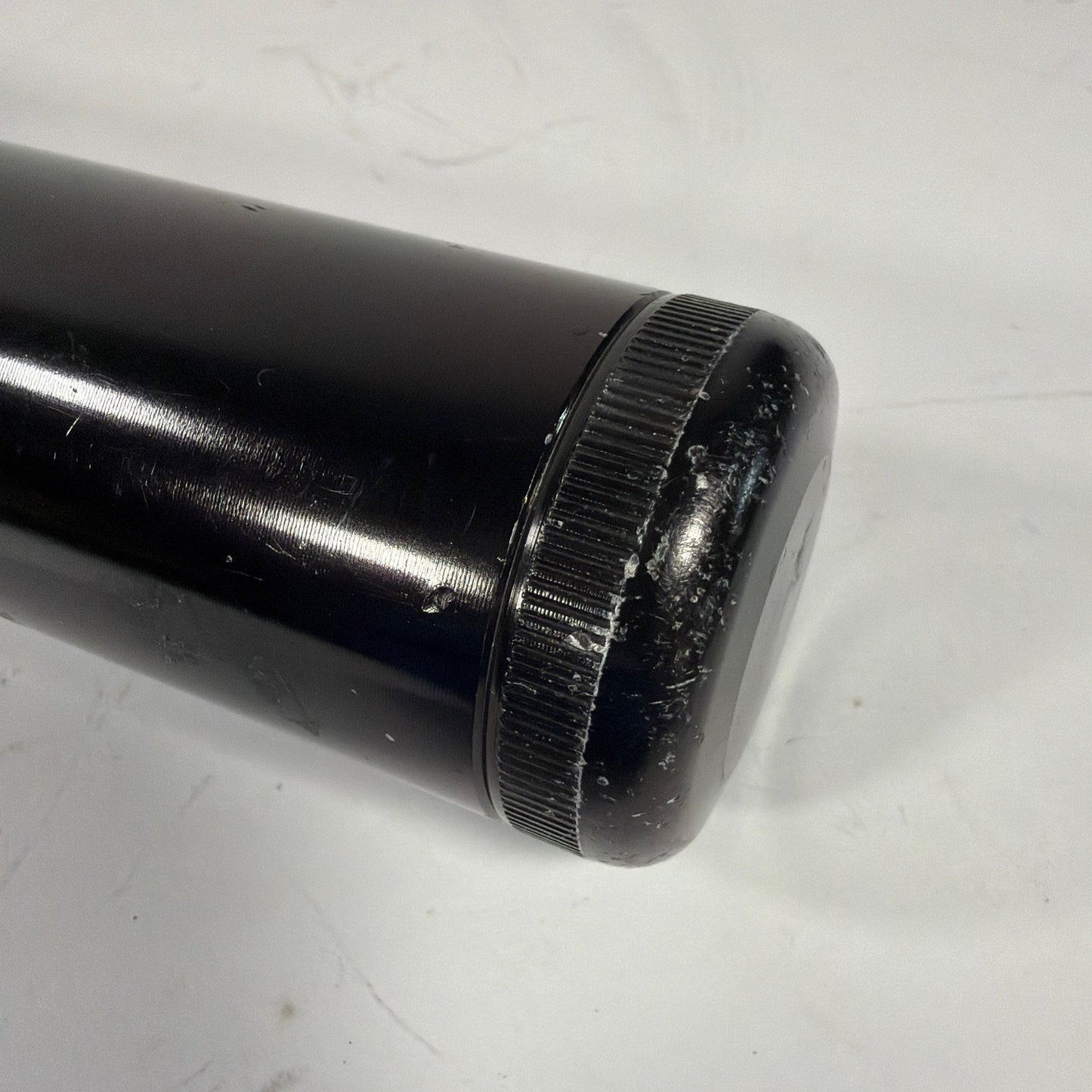 Maglite 4D-Cell Flashlight Black Tested Working With Extra Bulb No Batteries