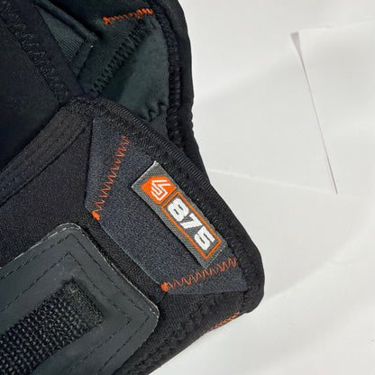 Shock Doctor Neoprene Knee Brace Support Large Black Orange