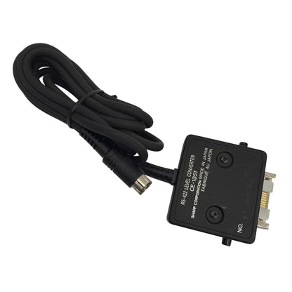 Sharp CE-135T RS-422 Level Converter Cable 15-pin SIO to 8-pin Mini DIN Japan