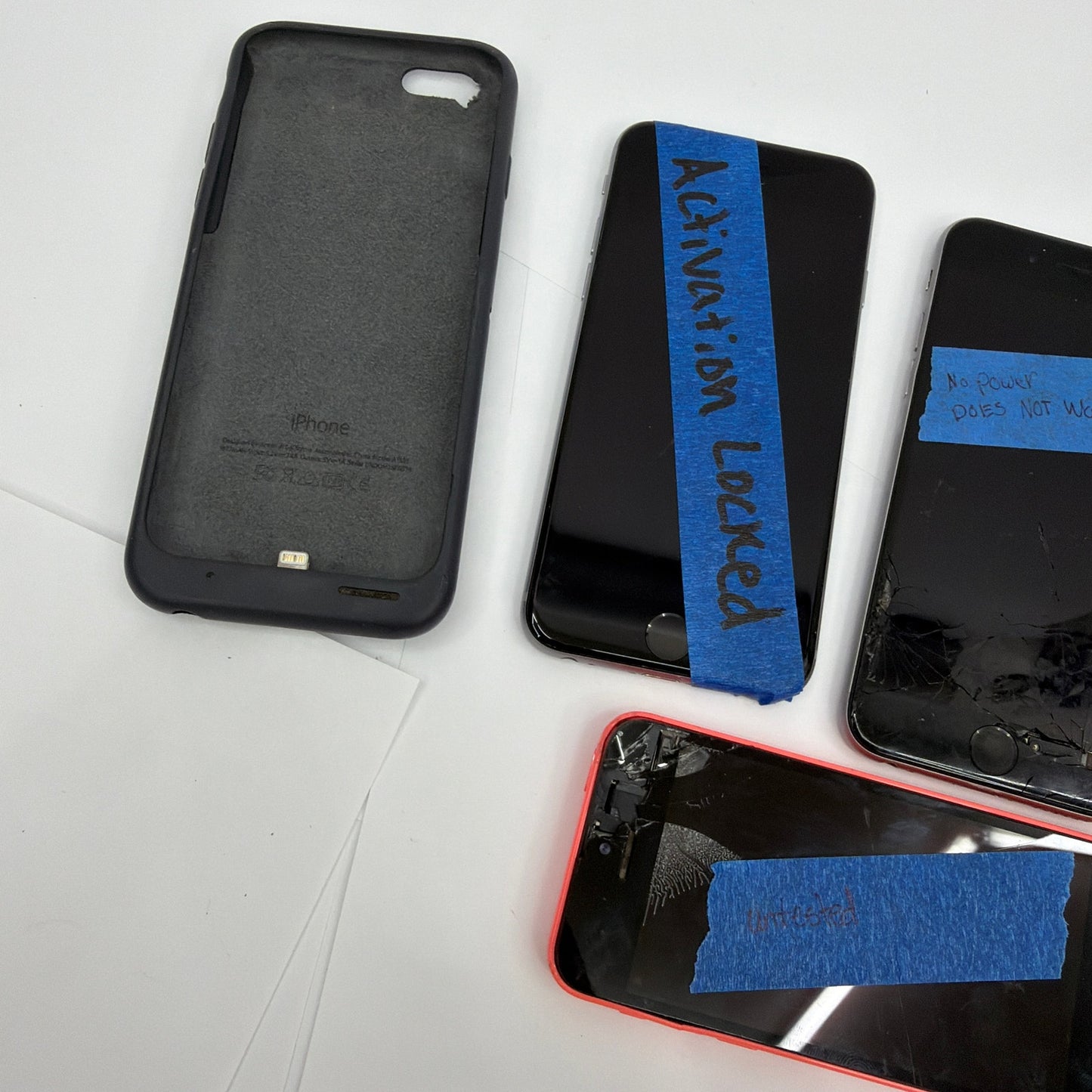 Apple iPhone Mixed Lot for Parts Repair Untested Activation Locked