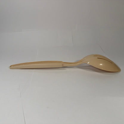 EKCO USA Tan Slotted Serving Spoon 11 Inch Dishwasher Safe