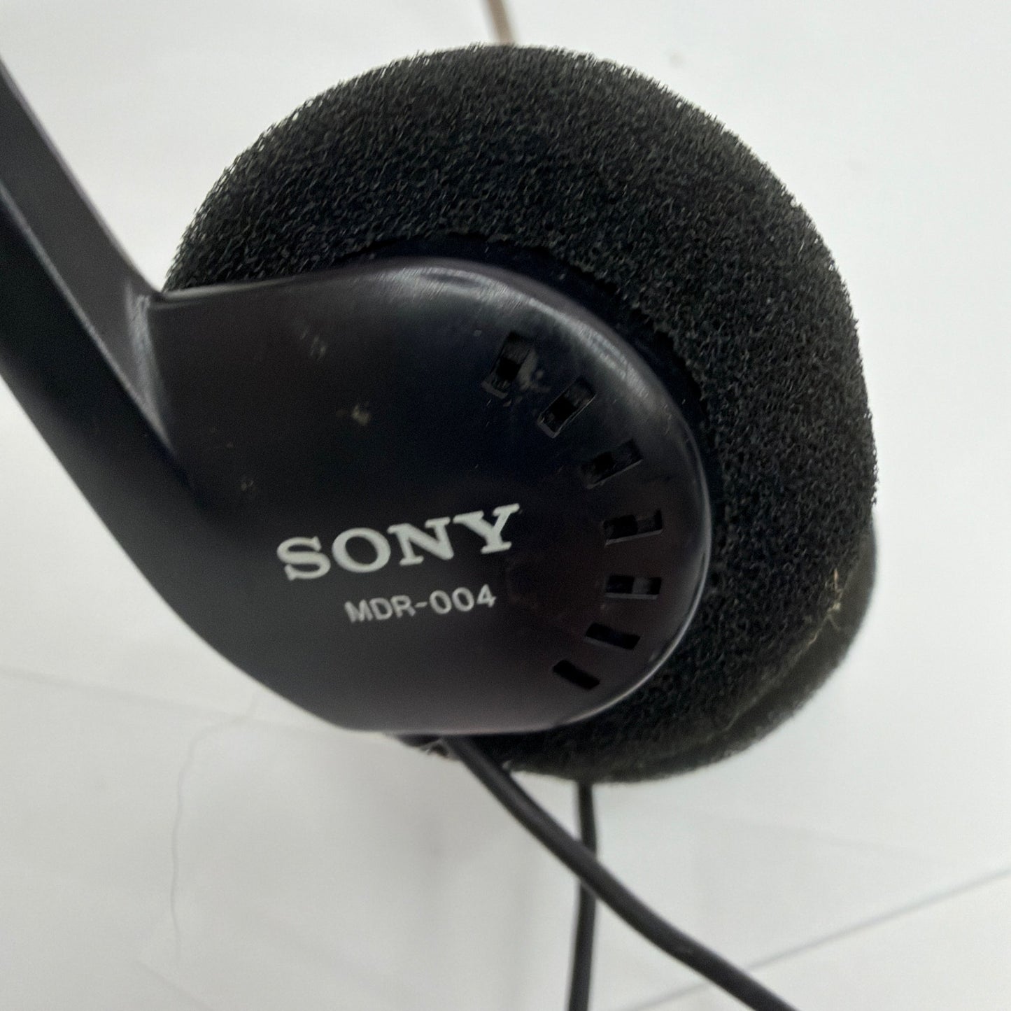Sony MDR-004 On-Ear Wired Stereo Headphones Black Tested