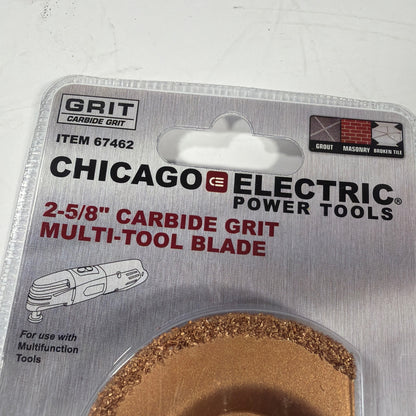 Chicago Electric 67462 2-5/8 in Carbide Grit Oscillating Multi-Tool Blade