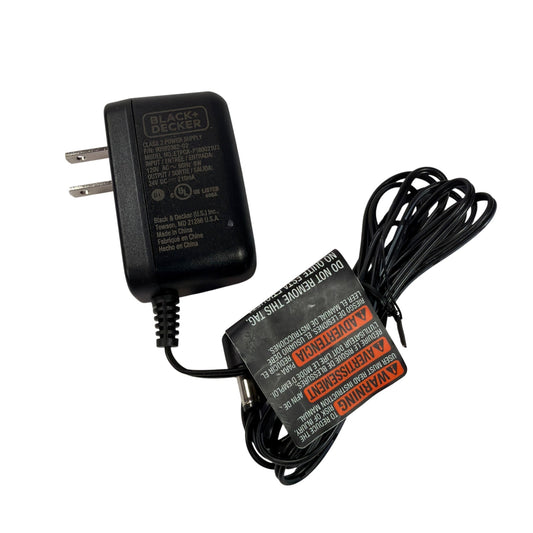 BLACK+DECKER 24V DC 210mA Power Supply Adapter 90592362-02 ETPCA-P180021U3