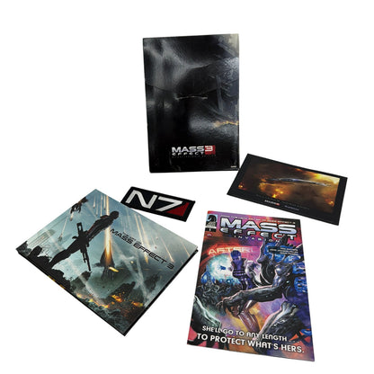 Mass Effect 3 N7 Collector's Edition Extras Art Book Patch Box BioWare