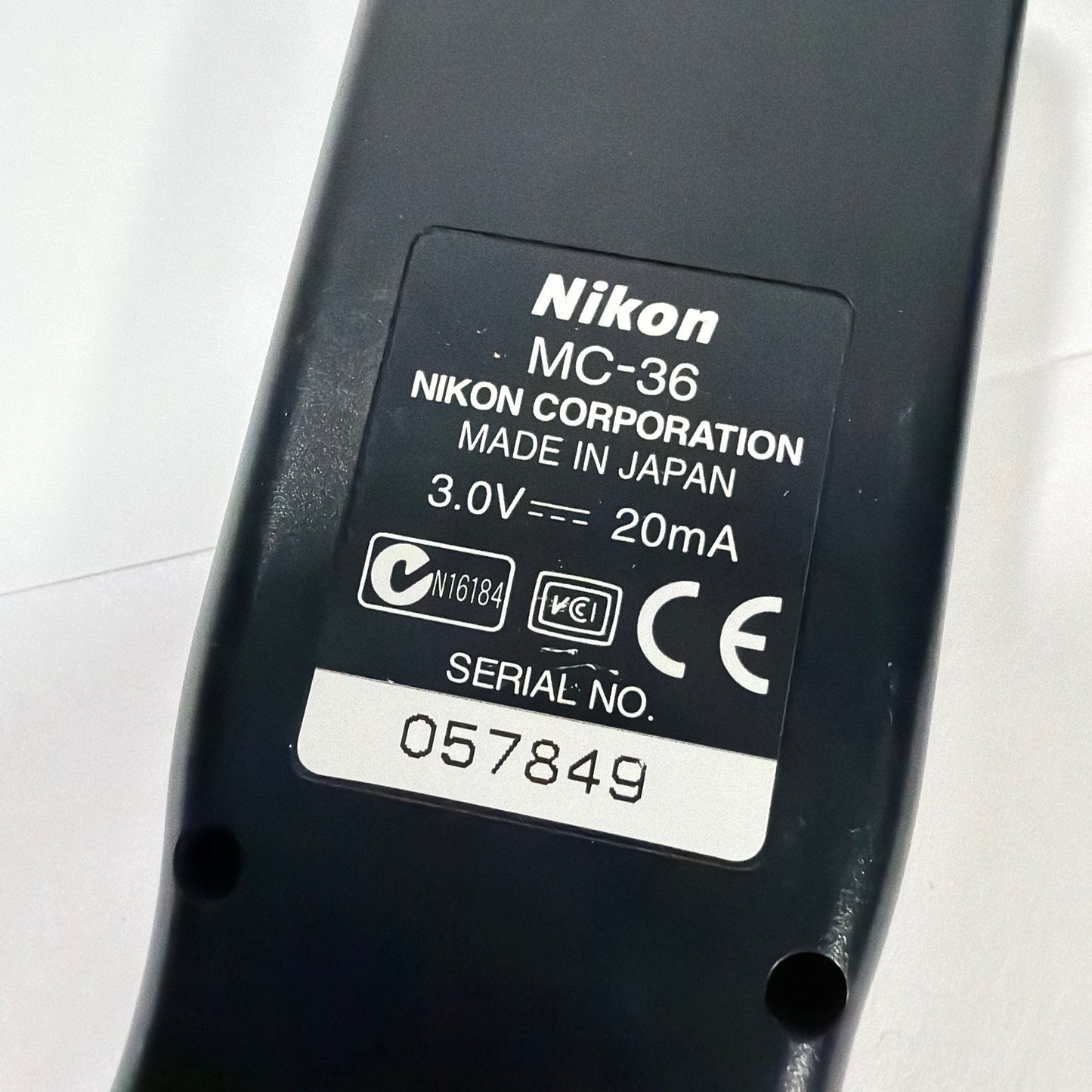 Nikon MC-36 Timer Remote Controller Shutter Release Cord