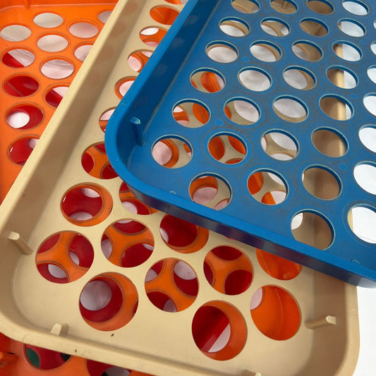 Vintage MMF Industries Kwik-Sort Jr Coin Sorting Tray Set With Case
