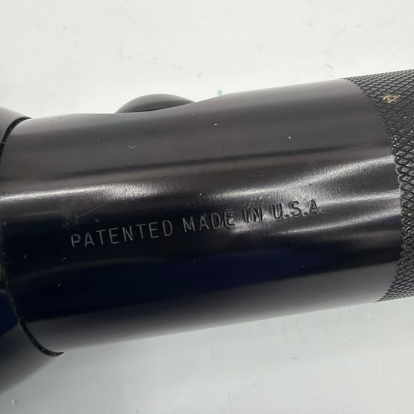 Mag-Lite Mag Instrument Black D-Cell Flashlight Tested Working With Spare Bulb
