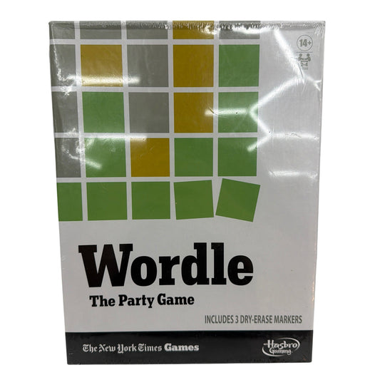 Hasbro Wordle The Party Game F8348 Sealed Box Damaged