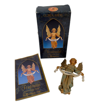 Fontanini Gloria Angel Nativity Figurine with Box and Booklet