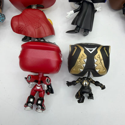 Funko Pop Vinyl Figure Lot of 10 Marvel DC Disney Mixed Loose No Boxes